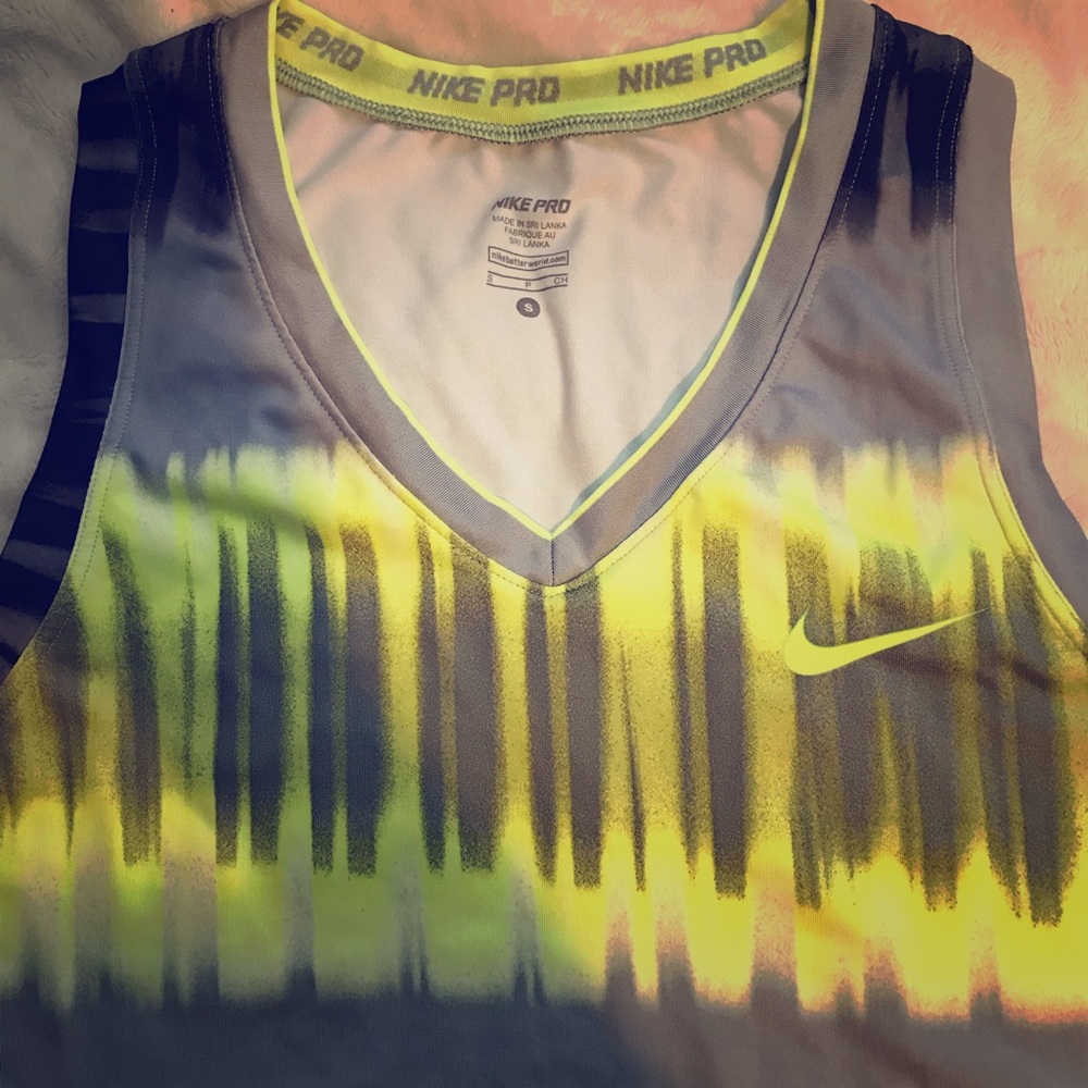 Nike workout top.